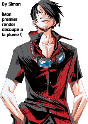 Drawn Pice Cool - One Piece Sanji Cool, HD Png Download PNG image with transparent background
