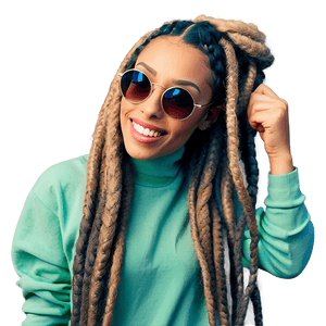 Dreads Hairstyle Inspiration PNG 05242024 PNG image with transparent background