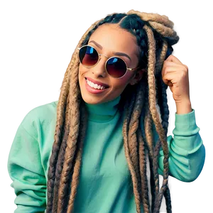 Dreads Hairstyle Inspiration Png 05242024 PNG Image