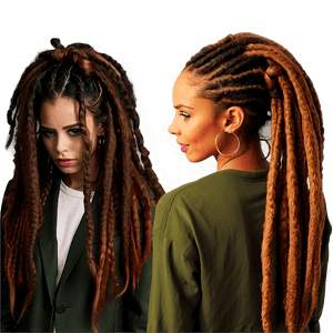 Dreads Hairstyle Inspiration PNG 05242024 PNG image with transparent background