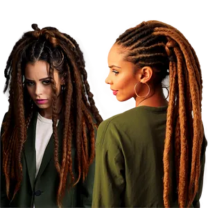 Dreads Hairstyle Inspiration Png 05242024 PNG Image