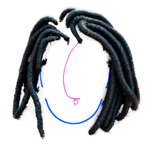 Dreads Hairstyle Inspiration PNG 77 PNG image with transparent background