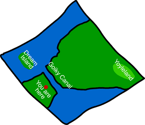 Battle For Dream Island Wiki - Map, HD Png Download PNG with transparent background