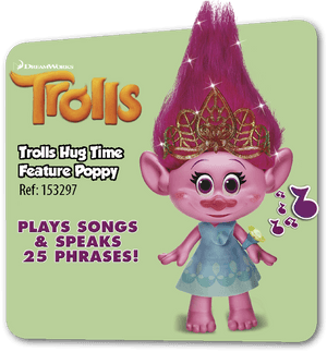 Trolls Hug Time Poppy, HD Png Download PNG image with transparent background