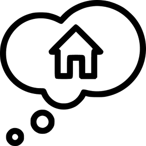 Dreamof Home Icon PNG image with transparent background