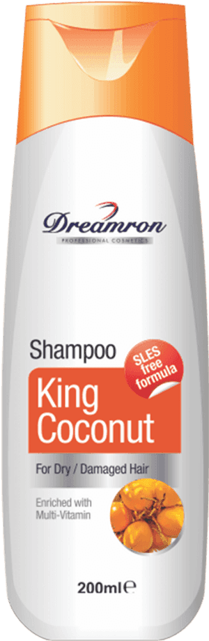 Dreamron King Coconut Shampoo, HD Png Download PNG image with transparent background