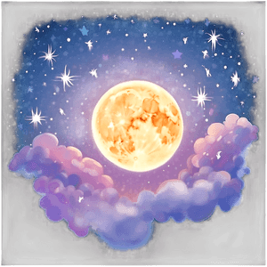 Dreamy Night Sky PNG ake96 PNG image with transparent background