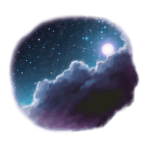 Dreamy Night Sky PNG srb PNG image with transparent background