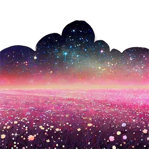 Dreamy Stardust Field Png Lnx PNG Image