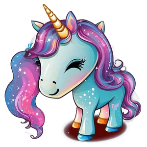 Dreamy Unicorn Clipart Png 06262024 PNG Image