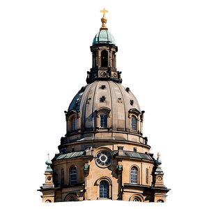 Dresden Frauenkirche PNG cpb45 PNG image with transparent background
