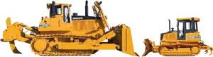 Dressta Bulldozersin Action PNG Image