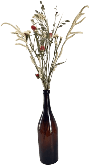 Dry Flower Vase Png, Transparent Png PNG with transparent background