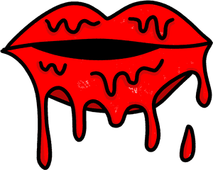 Transparent Girl Putting On Makeup Clipart - Lip Grime Art, HD Png Download PNG