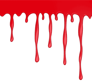 Dripping Red Liquidon Gray Background PNG image with transparent background