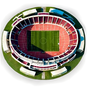 Drone View Soccer Stadium Png Ira67 PNG Image