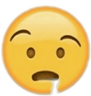 #drool #drooling #iphoneemoji #emoji - Smiley, HD Png Download PNG image with transparent background