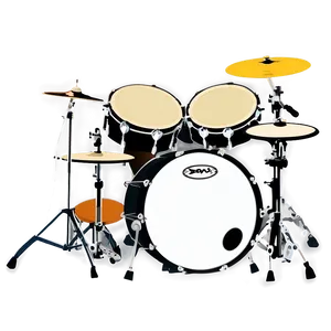 Drum Kit Isolated Png Amw PNG Image