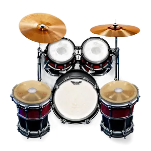 Drum Kit Top View Png Ces PNG Image