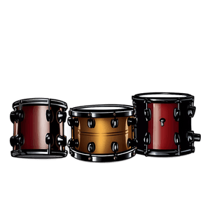 Drum Set Silhouette PNG 73 PNG image with transparent background