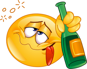 Smiley Png Pinterest Smileys - Drunk Emoji, Transparent Png PNG image with transparent background