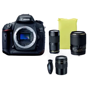 Dslr Camera Kit Png Yhi PNG Image