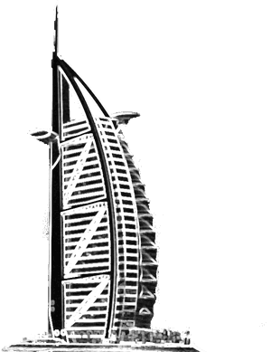 Rec Definition, Background V - Burj Al Arab Cartoon, HD Png Download PNG image with transparent background