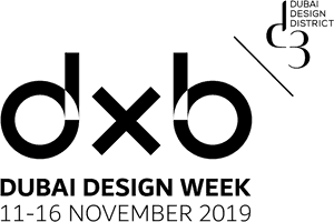 Dxbdw2019 Logo With Date Black 1 - Dubai Design Week 2019, HD Png Download PNG image with transparent background