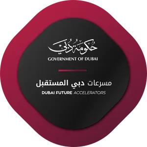 Dubai Government Future Accelerators Logo PNG Image