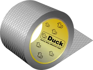 Duck Brand Duct Tape Roll PNG Image