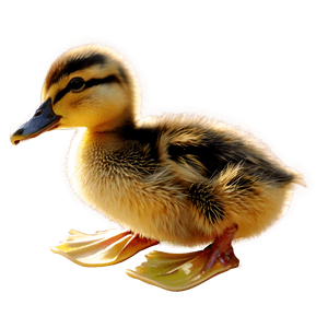 Duckling Illustration PNG 06202024 PNG