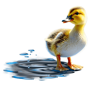 Duckling Vector Art PNG 4 PNG