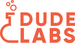 Dude Labs Logo Orange PNG Image