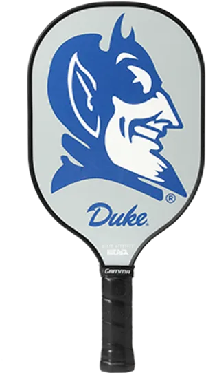 Duke Blue Devils Pickleball Paddle PNG Image