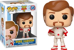 Duke Caboom Toy Story4 Funko Pop PNG Image