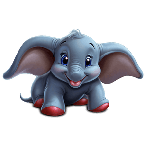 Dumbo Cartoon Character PNG ifh27 PNG image with transparent background