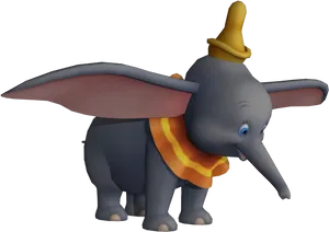 Dumbo The Flying Elephant PNG Image