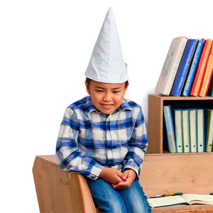 Dunce Cap In Classroom Png 87 PNG Image