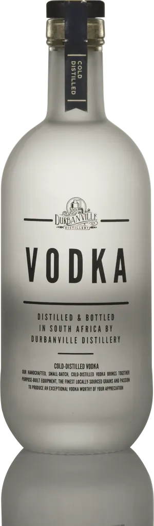 Durbanville Distillery Vodka Bottle PNG Image