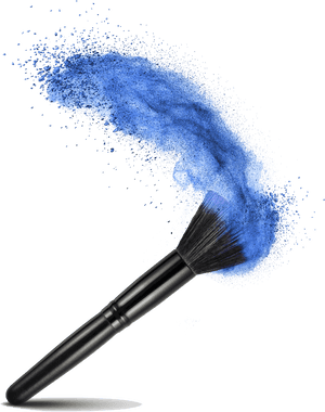 Transparent Background Makeup Brush Png, Png Download PNG