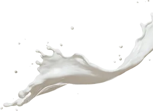 Dynamic Milk Splashon Black Background.jpg PNG Image