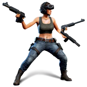 Dynamic Pubg Fighter Png 9 PNG Image