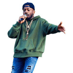 Dynamic Rapper on Stage PNG ogl PNG image with transparent background