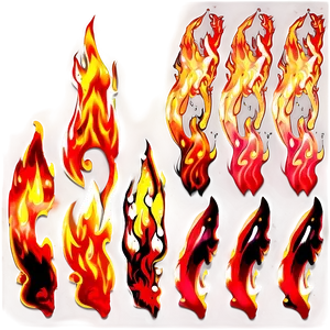 Dynamic Red Flame Png Jor PNG Image