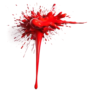 Dynamic Red Paint Explosion Png 82 PNG Image