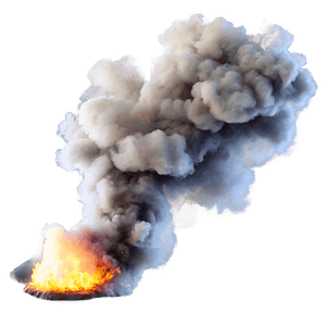 Dynamic Smoke Plume PNG iwy PNG image with transparent background