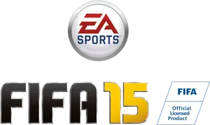 E A Sports F I F A15 Official Licensed Product Logo PNG Image