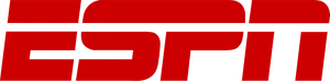 E S P N Logo Red Background PNG Image