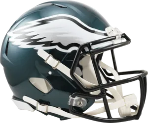 Eagles Football Helmet Side View PNG Image
