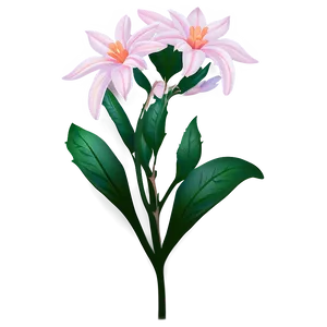 Early Spring Flower Png Ret PNG Image